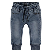 Load image into Gallery viewer, Washed Blue Denim Jogg Jean