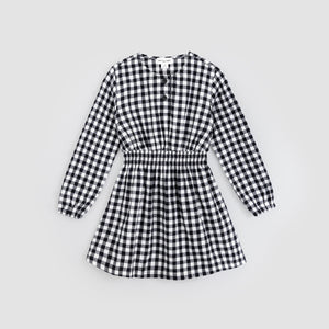 Checkered Flannel Dress