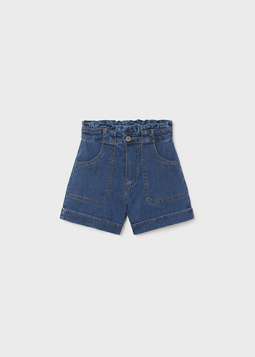 70s High Waist Jean Short