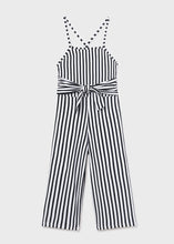 Load image into Gallery viewer, Stripes Tie Waist Jumpsuit