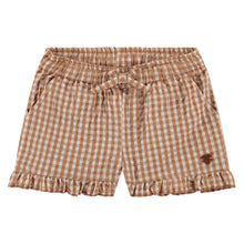 Load image into Gallery viewer, Ruffle Gingham Short Set