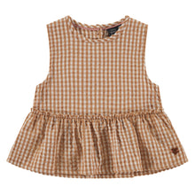 Load image into Gallery viewer, Ruffle Gingham Short Set