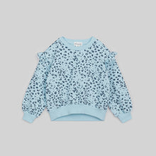 Load image into Gallery viewer, Knit Ruffle Pullover &amp; Legging- Ice Leopard