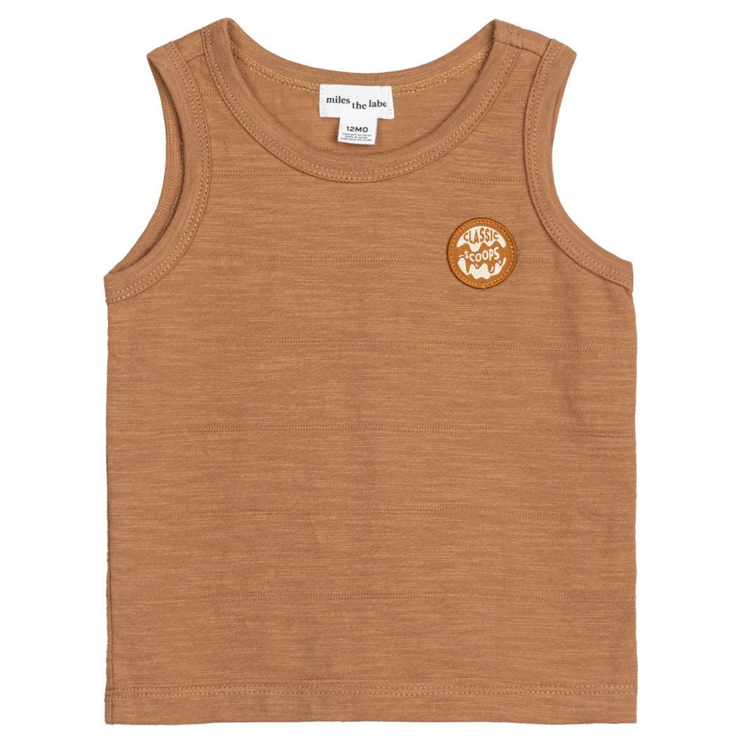 Scoops Patch Knit Tank