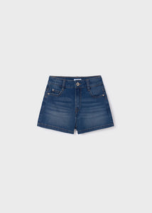 Basic Denim Short- Dark Wash