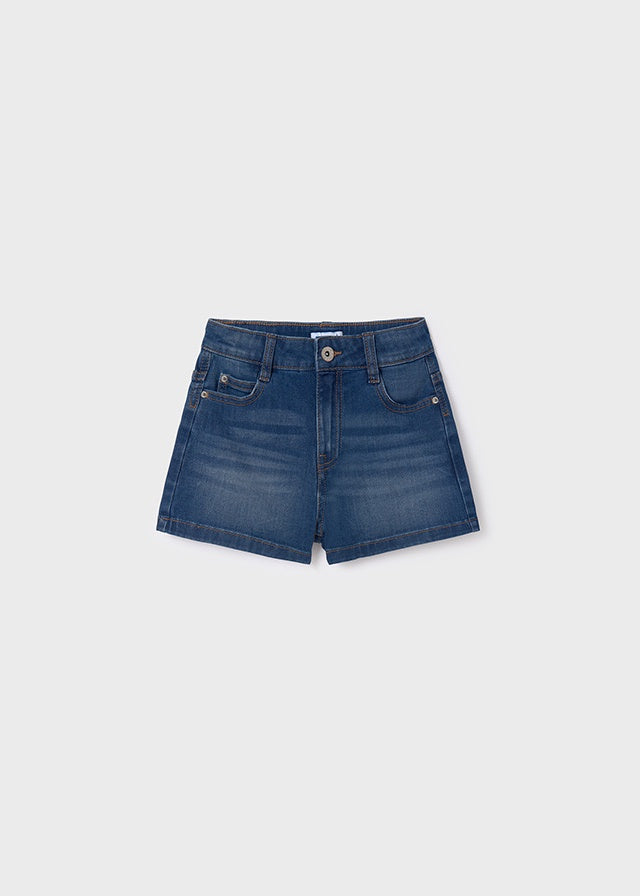 Basic Denim Short- Dark Wash