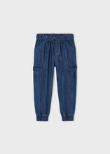 Load image into Gallery viewer, Belted Cotton Tencel Jogger