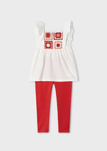 Load image into Gallery viewer, Crochet Accent Legging Set