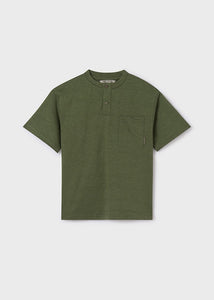 Stripe Pkt Henley T-Shirt