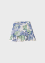Load image into Gallery viewer, Watercolor Ruffle Mini Skirt