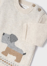 Load image into Gallery viewer, Jacquard Dog Fine Knit Set