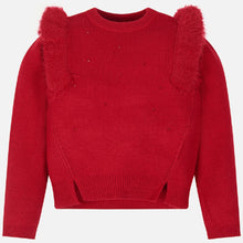 Load image into Gallery viewer, Strass Ruffles Sweater