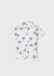S/S Printed Shirt- Palms