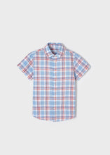 Load image into Gallery viewer, S/S Checked Linen Shirt