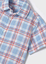 Load image into Gallery viewer, S/S Checked Linen Shirt