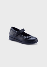 Load image into Gallery viewer, Navy Matte School Shoe
