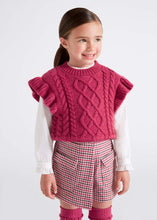 Load image into Gallery viewer, Chunky Knit Ruffle Accent Vest