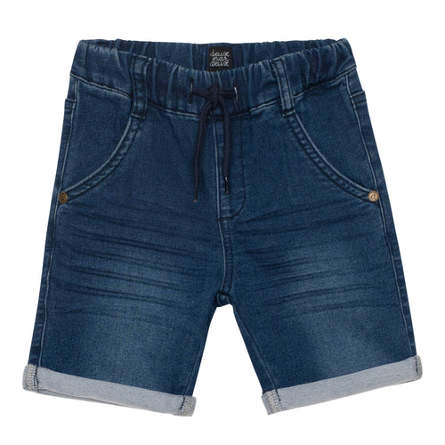 French Terry Denim Short