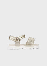 Load image into Gallery viewer, Ruffle Strap Sandal BG