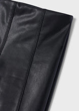 Load image into Gallery viewer, Paneled Faux Leather Legging