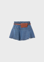 Load image into Gallery viewer, Denim Mini Skirt w/ Belt Bag