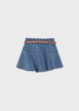 Load image into Gallery viewer, Denim Mini Skirt w/ Belt Bag