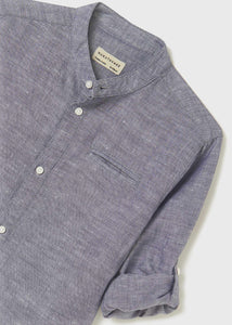 L/S Mao Linen Shirt