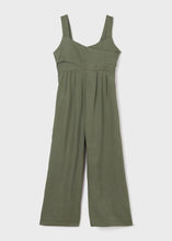 Load image into Gallery viewer, Cutout Back Linen Jumpsuit