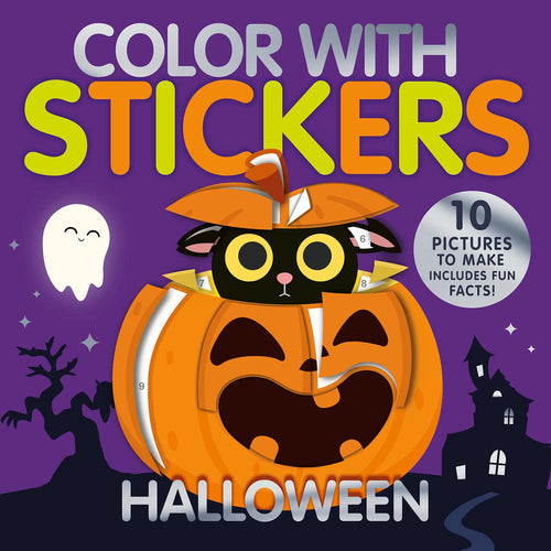Color With Stickers Halloween