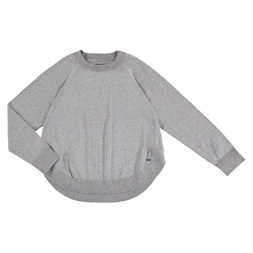 Lightweight Silver Shimmer Pullover