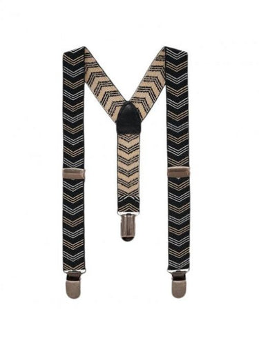 Jacquard Arrow Suspender