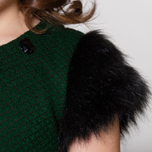 Load image into Gallery viewer, Anastasia Faux Fur Dress