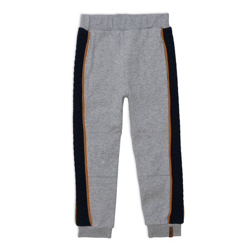 Quilted Sidestripe Fleece Sweats