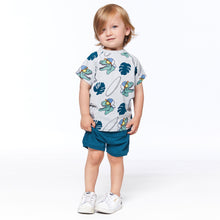 Load image into Gallery viewer, Jersey Leafy Dino Short Set