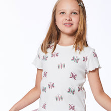 Load image into Gallery viewer, S/S Printed Butterfly Top