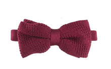 Load image into Gallery viewer, Knit Microfiber Bow Tie
