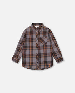 Smoky Woods Flannel Plaid Shirt