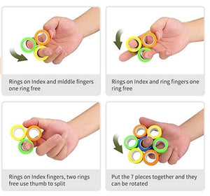 Fingers Magnetic Rings