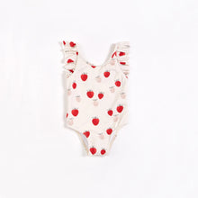 Load image into Gallery viewer, Life Is A Picnic Strawberry 1PC Swimsuit