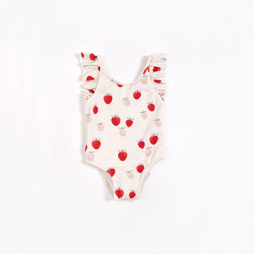 Life Is A Picnic Strawberry 1PC Swimsuit