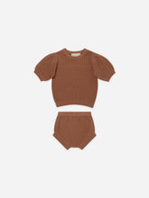 Load image into Gallery viewer, Pointelle Knit Set-Amber