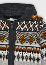 Load image into Gallery viewer, Jacquard Hooded Pullover