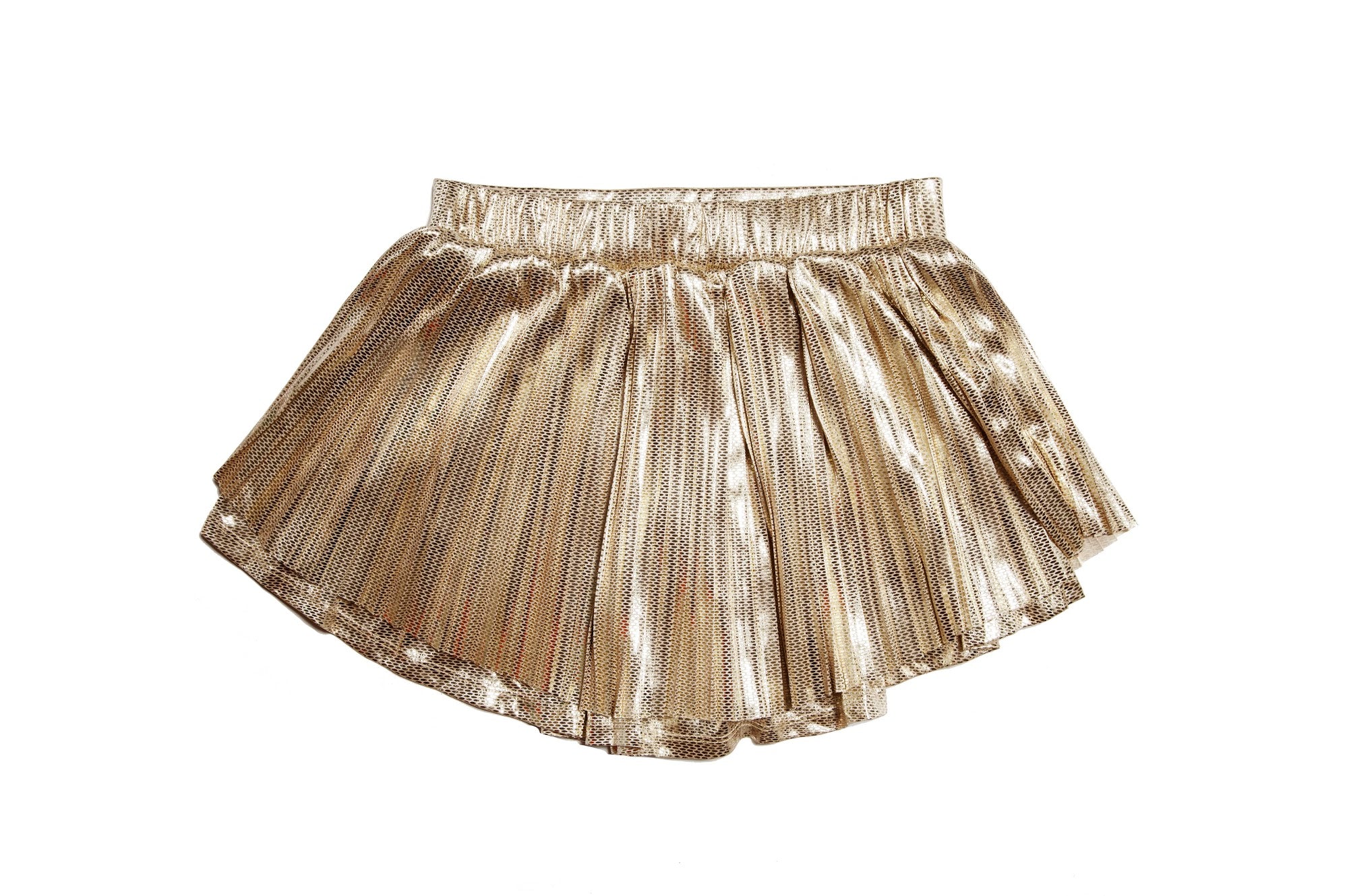 Metallic Python Skirt