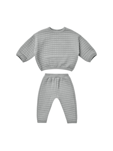Quilted Sweater & Pant Set