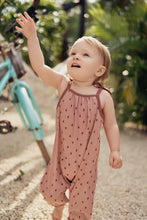 Load image into Gallery viewer, Ribbed Berry Baby Romper- Mauve