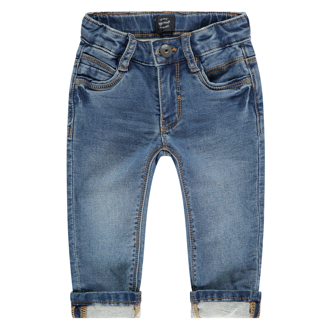 Comfi Slim Fit Jeans- Mid Blue
