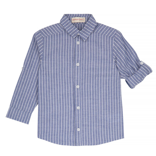 L/S Striped Chambray Shirt