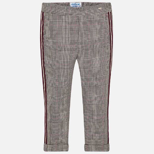 Metallic Check Pant