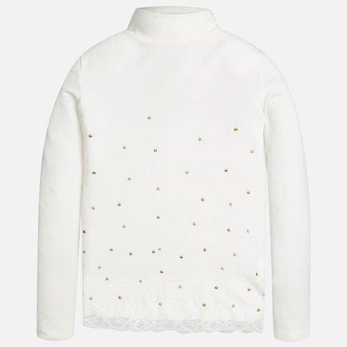 Studded Turtleneck