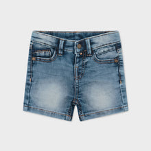 Load image into Gallery viewer, Soft Washed Denim Bermuda